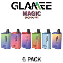 Glamee Magic Disposable Vape Device - 6PK