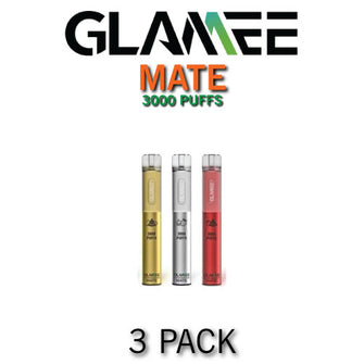Glamee Mate Disposable Vape Device | 3000 PUFFS - 3PK