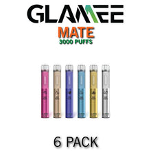 Glamee Mate Disposable Vape Device | 3000 PUFFS - 6PK