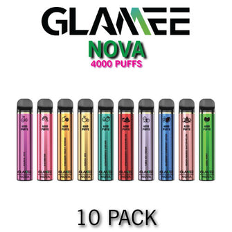 Glamee Nova Disposable Vape Device | 4000 PUFFS - 10PK