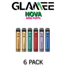 Glamee Nova Disposable Vape Device | 4000 PUFFS - 6PK
