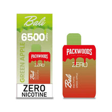 Green Apple Flavored Bali x Packwood ZERO Disposable Vape Device - 6500 Puffs | everythingvapes.com - 1PC