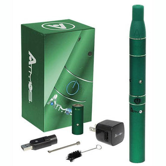 Green Atmosrx Dry Herb Vaporizers Pen Kit - EveryThing Vapes