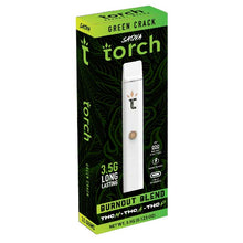 Green Crack (Sativa) Flavored Torch Burnout Blend Disposable Vape Device 1PC