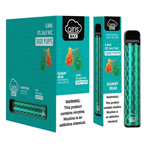 Airis MAX Disposable Vape Device - 1PC EveryThing Vapes Airis MAX Disposable Vape Device - 1PC EveryThing Vapes