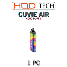 HQD Cuvie AIR Disposable Vape Device 1PC, 12ml of e-liquid, 1600mAh battery capacity, lasting more than 4000 puffs | EveryThing Vapes