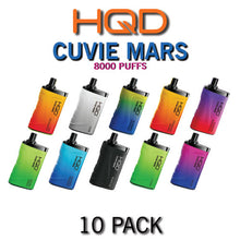 HQD Cuvie MARS Disposable Vape Device 8000 Puffs - 10PK