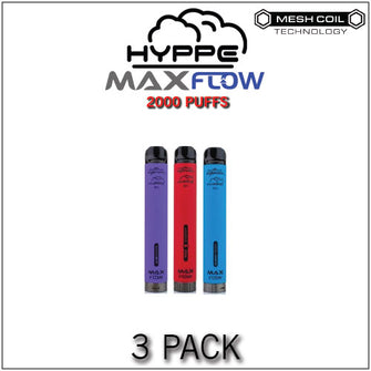 Hyppe Max Flow Mesh Disposable Vape Device - 3PK