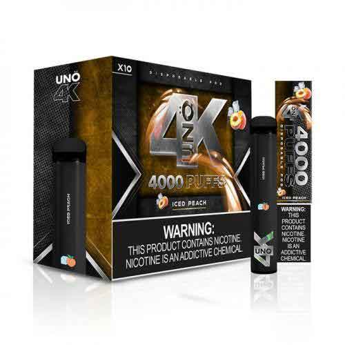 Uno 4K Disposable Vape Device | 4000 Puffs - 6PK EveryThing Vapes Uno 4K Disposable Vape Device | 4000 Puffs - 6PK EveryThing Vapes
