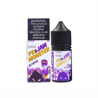 Jam Monster PB & Jam Grape Salt 30ml Vape Juice - EveryThing Vapes