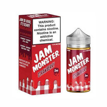 Jam Monster Strawberry 100ml Vape Juice - EveryThing Vapes