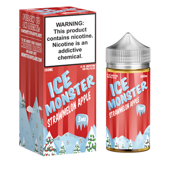 Jam Monster Ice Monster Strawmelon Apple 100ml Vape Juice - EveryThing Vapes