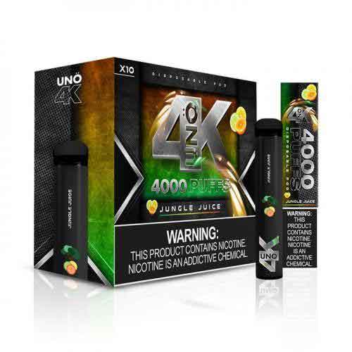 Uno 4K Disposable Vape Device | 4000 Puffs - 1PC EveryThing Vapes Uno 4K Disposable Vape Device | 4000 Puffs - 1PC EveryThing Vapes