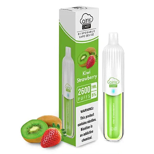 Kiwi Strawberry flavored Airis Chief Disposable Vape Device | EveryThing Vapes