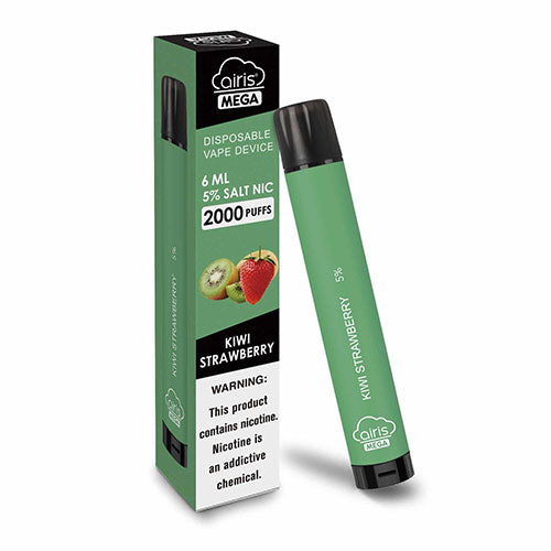 Kiwi Strawberry-Airis MEGA Disposable Vape Device | EveryThing Vapes