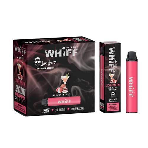 Whiff Over Size Disposable Vape Device by Scott Storch | 2000 Puffs