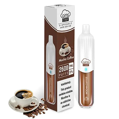 Mocha Coffee flavored Airis Chief Disposable Vape Device | EveryThing Vapes