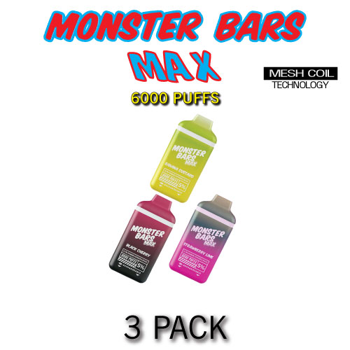 MONSTER BARS EveryThing Vapes MONSTER BARS EveryThing Vapes
