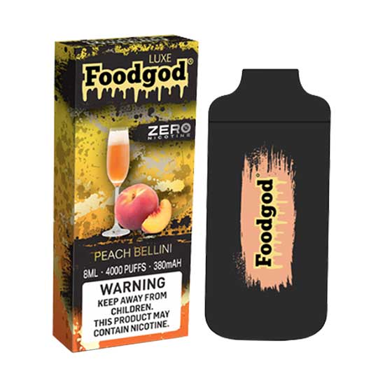 Foodgod ZERO 0% Luxe Disposable Vape Device | 4000 Puffs - 1PC EveryThing Vapes Foodgod ZERO 0% Luxe Disposable Vape Device | 4000 Puffs - 1PC EveryThing Vapes