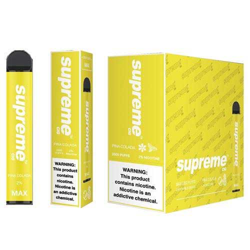 Supreme MAX 2% Disposable Vape Device | 2000 Puffs - 1PC EveryThing Vapes Supreme MAX 2% Disposable Vape Device | 2000 Puffs - 1PC EveryThing Vapes