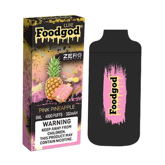 Dessert Flavor Disposable Vapes Foodgod ZERO 0% Luxe Disposable Vape Device | 4000 Puffs Dessert Flavors Dessert Flavor Disposable Vapes Foodgod ZERO 0% Luxe Disposable Vape Device | 4000 Puffs Dessert Flavors