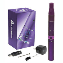 Purple Atmosrx Dry Herb Vaporizers Pen Kit - EveryThing Vapes