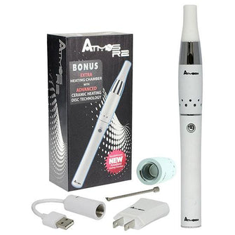 R2 White Vaporizers Pen Kit Atmosrx - EveryThing Vapes