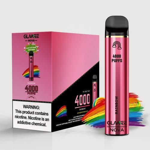 Glamee Nova Disposable Vape Device | 4000 PUFFS - 1PC EveryThing Vapes Glamee Nova Disposable Vape Device | 4000 PUFFS - 1PC EveryThing Vapes