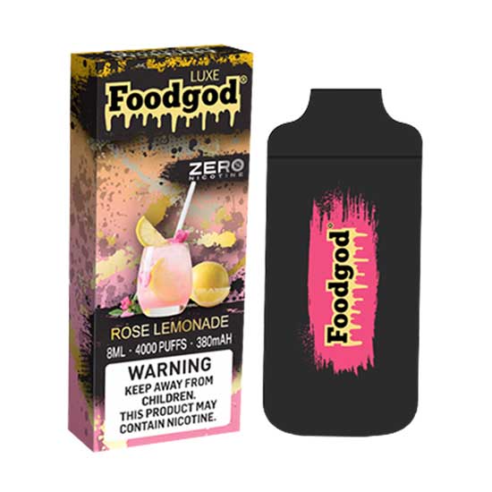 Foodgod ZERO 0% Luxe Disposable Vape Device | 4000 Puffs - 1PC EveryThing  Vapes