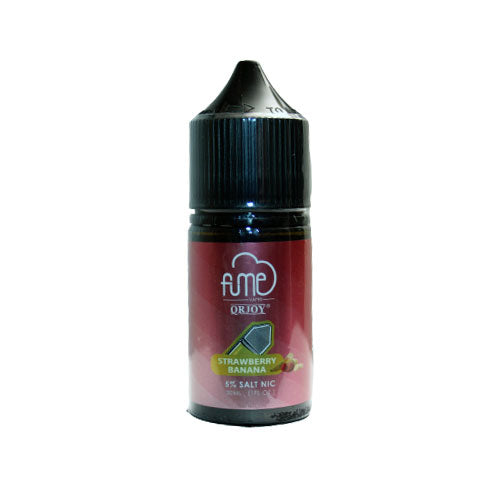 FUME Strawberry Banana Salt Nic Juice E-Liquid 30ml Bottle EveryThing Vapes FUME Strawberry Banana Salt Nic Juice E-Liquid 30ml Bottle EveryThing Vapes