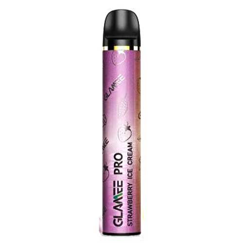unflavored nicotine vape disposable Glamee PRO Disposable Vape Device | 2500 PUFFS