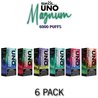 Uno Magnum Disposable Vape Device - 6PK