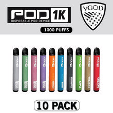 VGOD POD 1K Disposable Vape Pod Device - 10PK