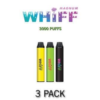 Whiff Magnum Disposable Vape Device by Scott Storch - 3PK