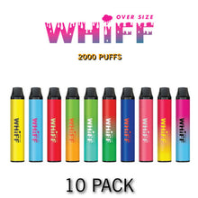 Whiff Over Size Disposable Vape Device by Scott Storch - 10PK