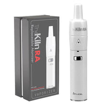 White Atmos Kiln Ra Vaporizer Stylized Kit - EveryThing Vapes