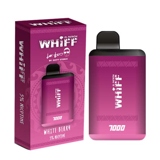 Whiff El Patron Disposable Vape Device by Scott Storch | 7000 Puffs - EveryThing Vapes Whiff El Patron Disposable Vape Device by Scott Storch | 7000 Puffs - EveryThing Vapes
