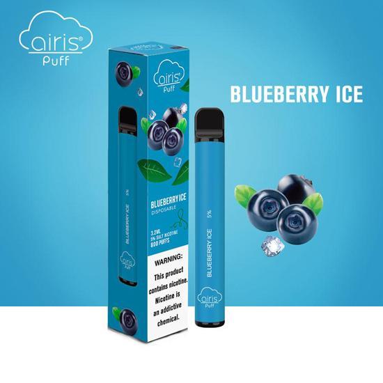 Airis Puff Blueberry Ice Disposable Vape Device 1Pc - EveryThing Vapes | EveryThing Vapes
