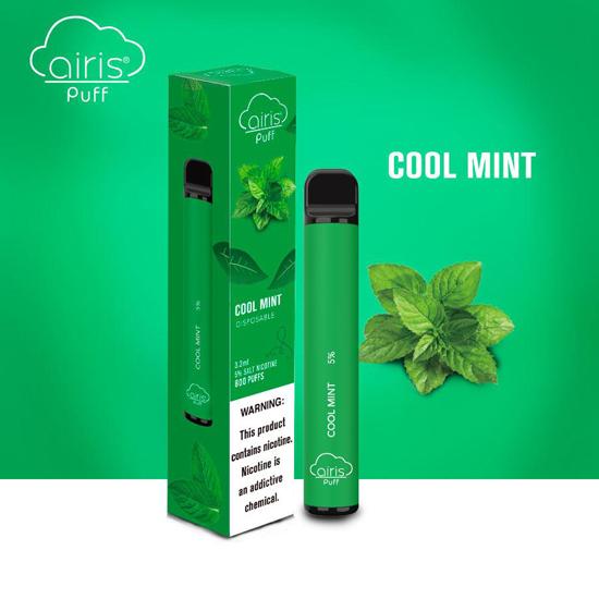 Airis Puff Cool Mint Disposable Vape Device 1Pc - EveryThing Vapes | EveryThing Vapes
