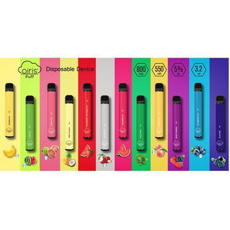 Airis Puff Disposable Vape Device 1Pc - EveryThing Vapes