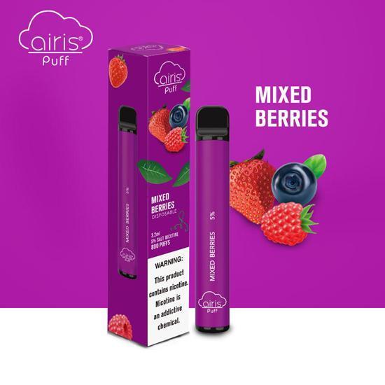 Airis Puff Mixed Berries Disposable Vape Device 1Pc - EveryThing Vapes | EveryThing Vapes
