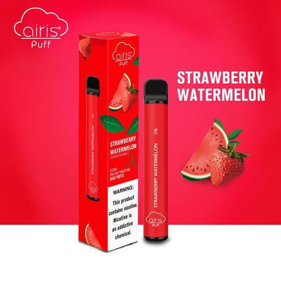 Airis Puff Strawberry Watermelon Disposable Vape Device 1Pc - EveryThing Vapes | EveryThing Vapes