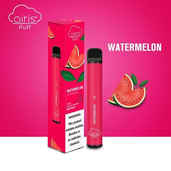 Airis Puff Watermelon Disposable Vape Device 1Pc - EveryThing Vapes | EveryThing Vapes