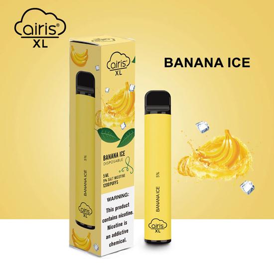 Airis Xl Banana Ice Disposable Vape Device 1Pc - EveryThing Vapes | EveryThing Vapes
