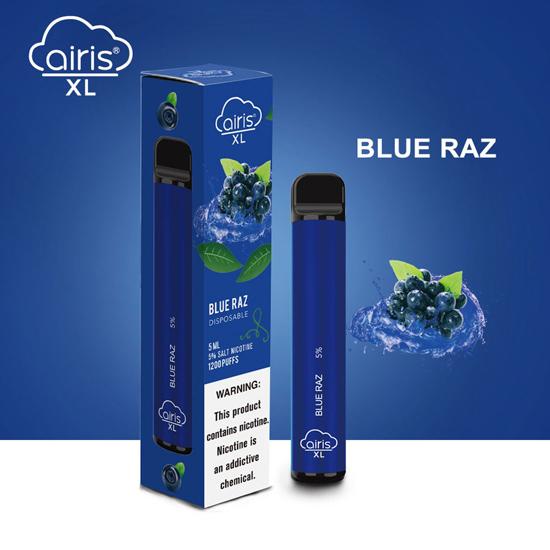 Airis Xl Blue Raz Disposable Vape Device 1Pc - EveryThing Vapes | EveryThing Vapes