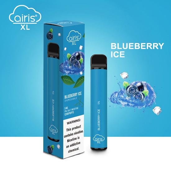 Airis Xl Blueberry Ice Disposable Vape Device 1Pc - EveryThing Vapes | EveryThing Vapes