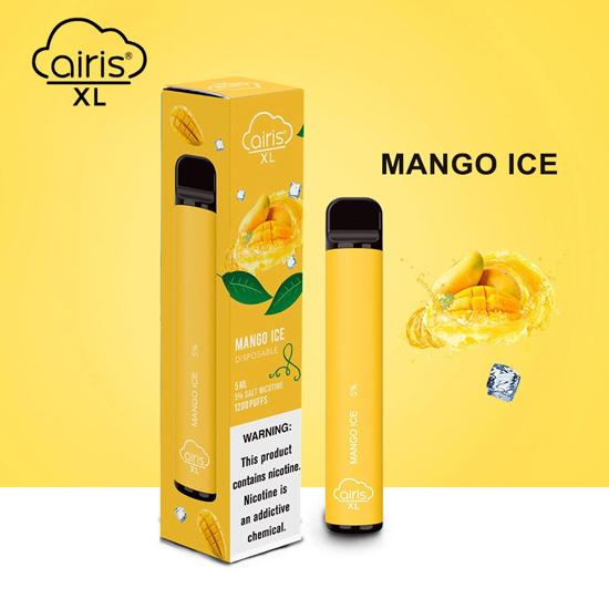 Airis Xl Mango Ice Disposable Vape Device 1Pc - EveryThing Vapes | EveryThing Vapes