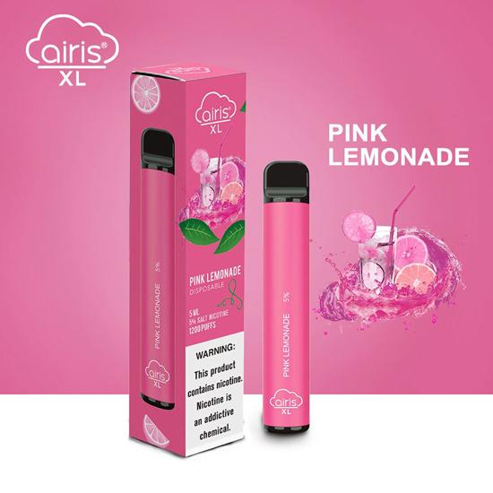Airis Xl Pink Lemonade Disposable Vape Device 1Pc - EveryThing Vapes | EveryThing Vapes