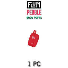 Flum Pebble 6000 Disposable Vape Device  –  1PC