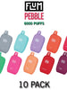 Flum Pebble 6000 Disposable Vape Device | 6000 Puffs  –  10PK